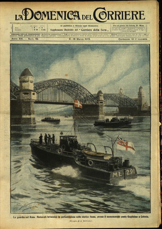 LA DOMENICA DEL CORRIERE. 9 - 16 marzo 1919. Anno …