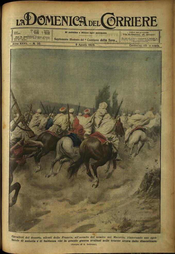 LA DOMENICA DEL CORRIERE. 9 Agosto 1925. Anno XXVII - …