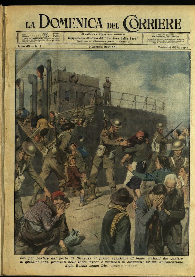 LA DOMENICA DEL CORRIERE 9 gennaio 1944 Anno XLVI - …