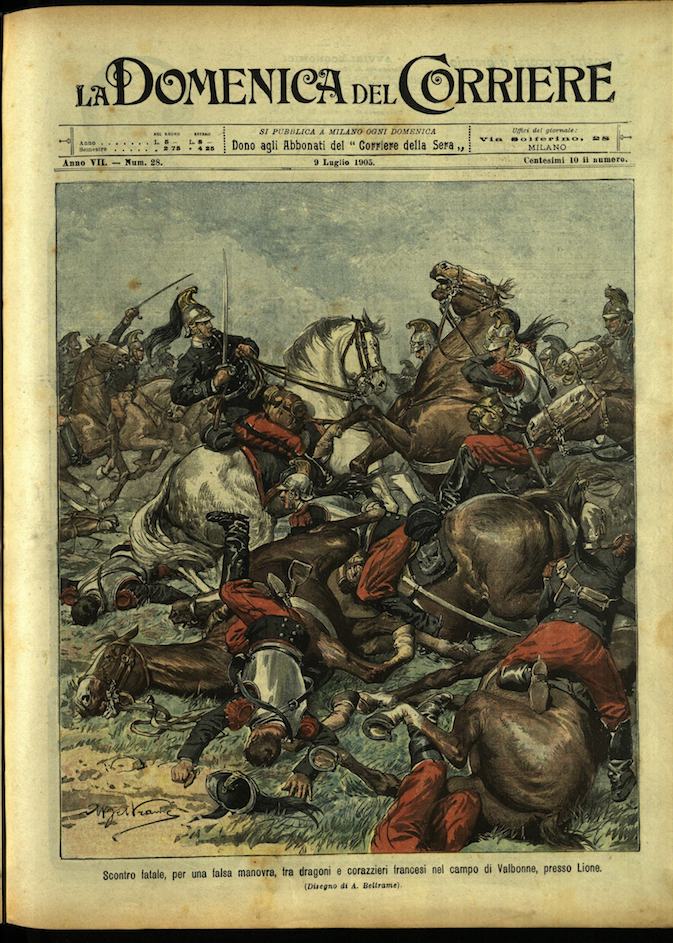 LA DOMENICA DEL CORRIERE. 9 Luglio 1905. Anno VII - …