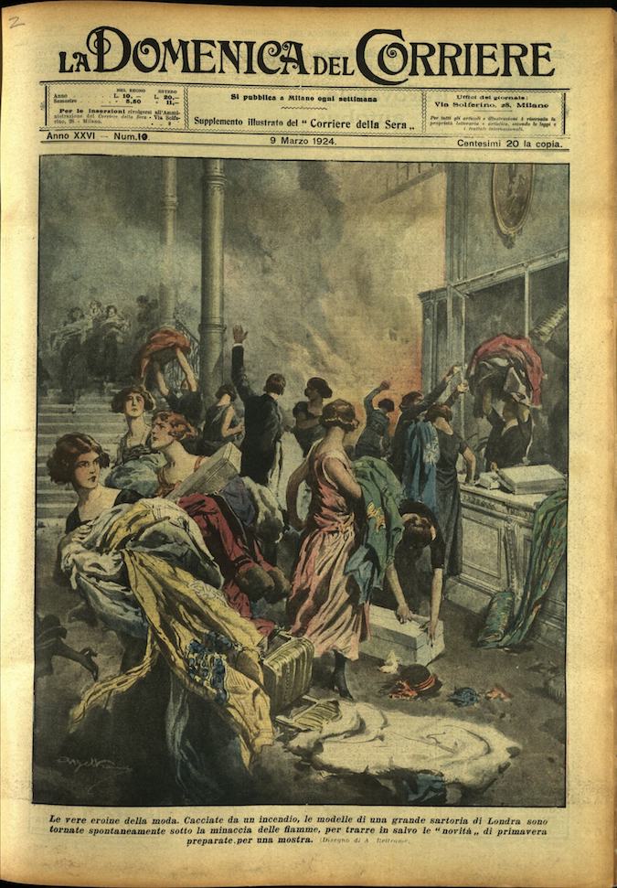 LA DOMENICA DEL CORRIERE. 9 Marzo 1924. Anno XXVI - …