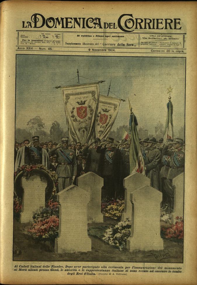 LA DOMENICA DEL CORRIERE. 9 Novembre 1924. Anno XXVI - …