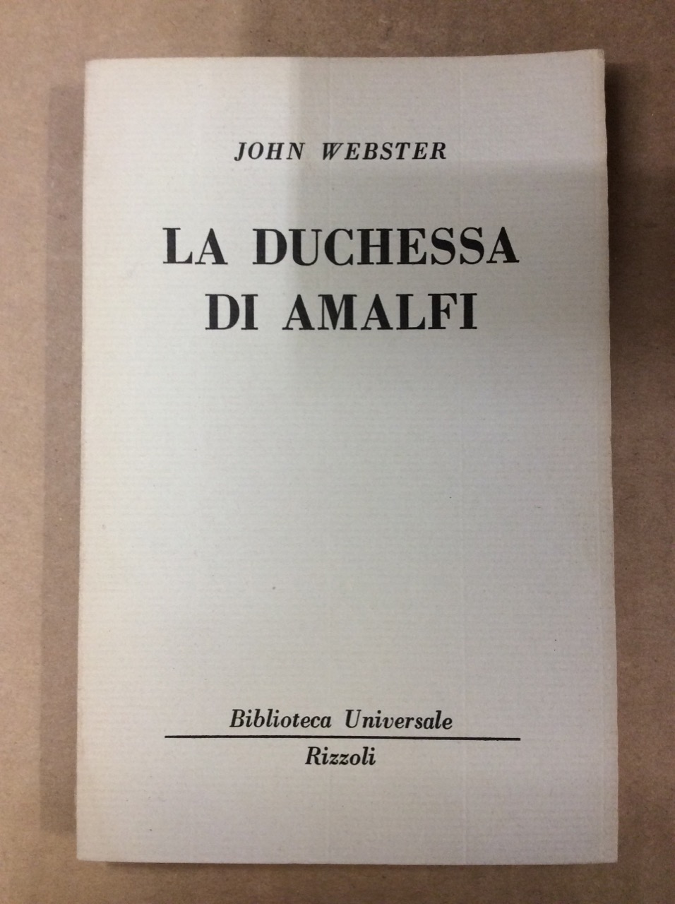 LA DUCHESSA DI AMALFI.