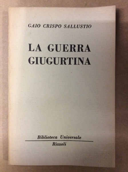 LA GUERRA GIUGURTINA.