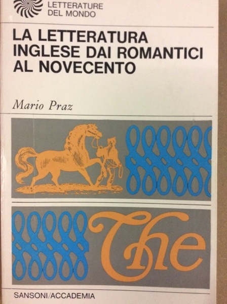 LA LETTERATURA INGLESE DAI ROMANTICI AL NOVECENTO.