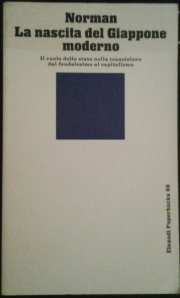 LA NASCITA DEL GIAPPONE MODERNO : IL RUOLO DELLO STATO …