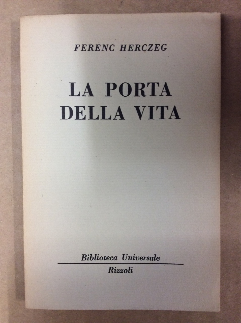 LA PORTA DELLE VITA.