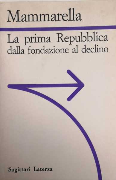 LA PRIMA REPUBBLICA DALLA FONDAZIONE AL DECLINO.