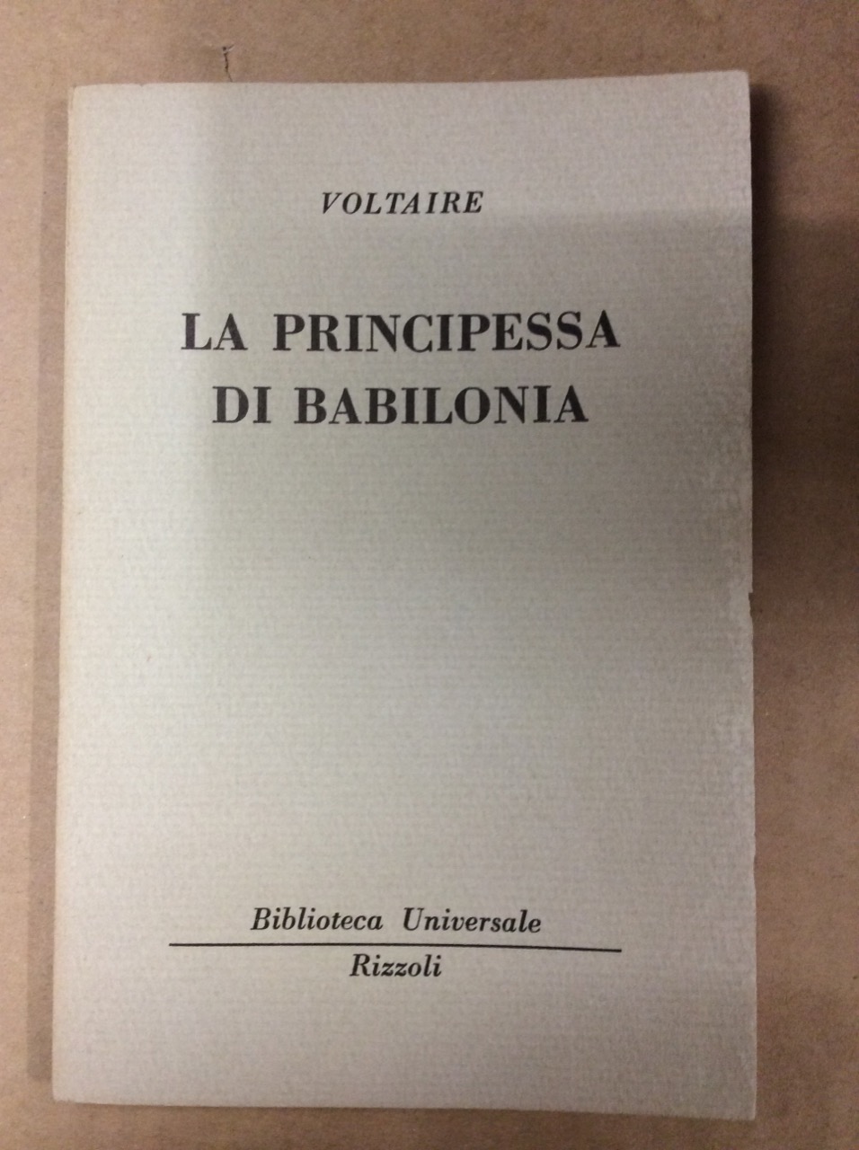 LA PRINCIPESSA DI BABILONIA.