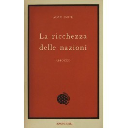 LA RICCHEZZA DELLE NAZIONI, ABBOZZO.