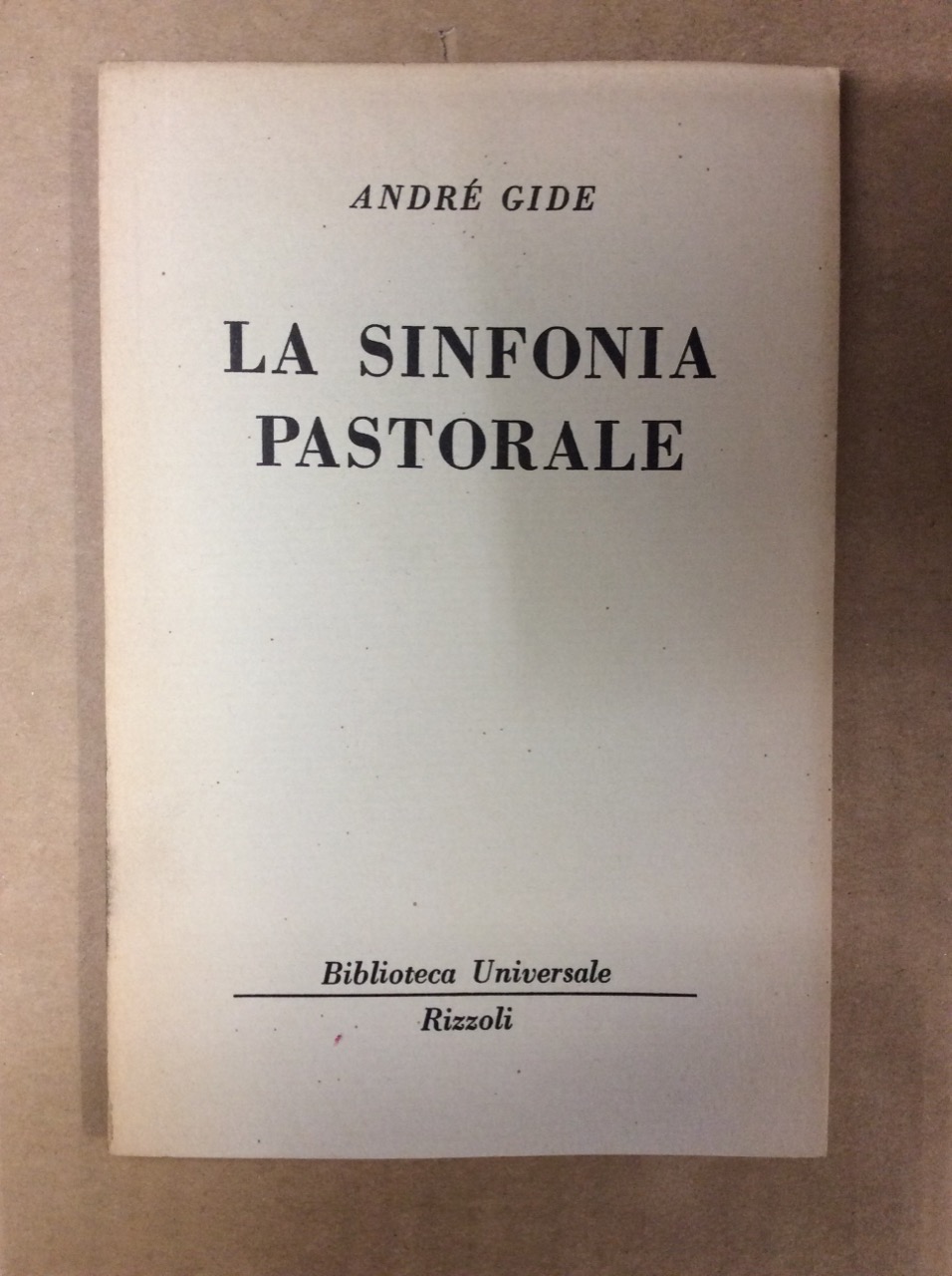 LA SINFONIA PASTORALE.