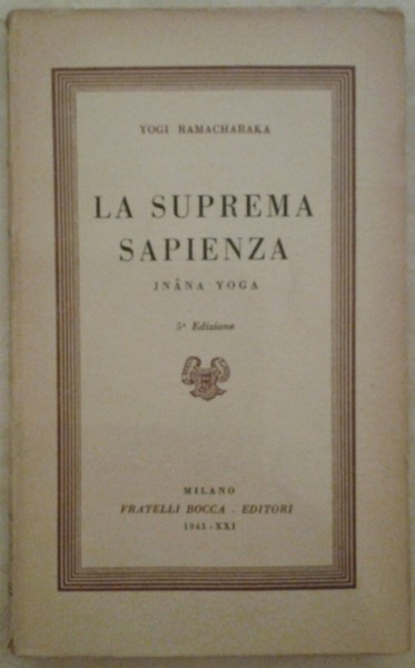 LA SUPREMA SAPIENZA.