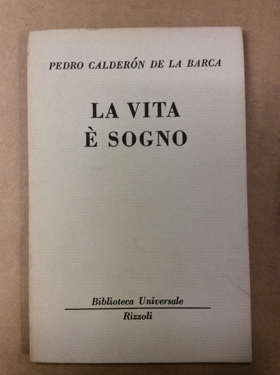LA VITA E' SOGNO.