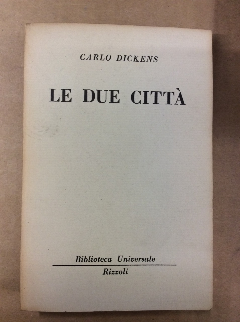 LE DUE CITTA'.