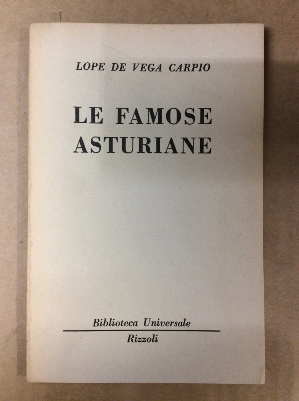 LE FAMOSE ASTURIANE.