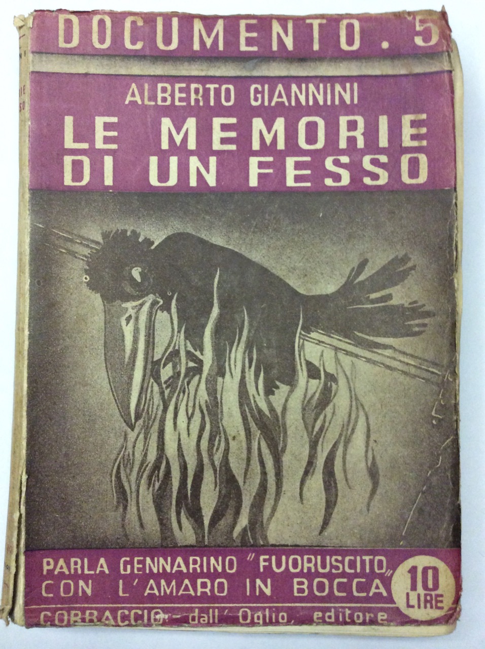 LE MEMORIE DI UN FESSO. - Terza edizione riveduta ed …