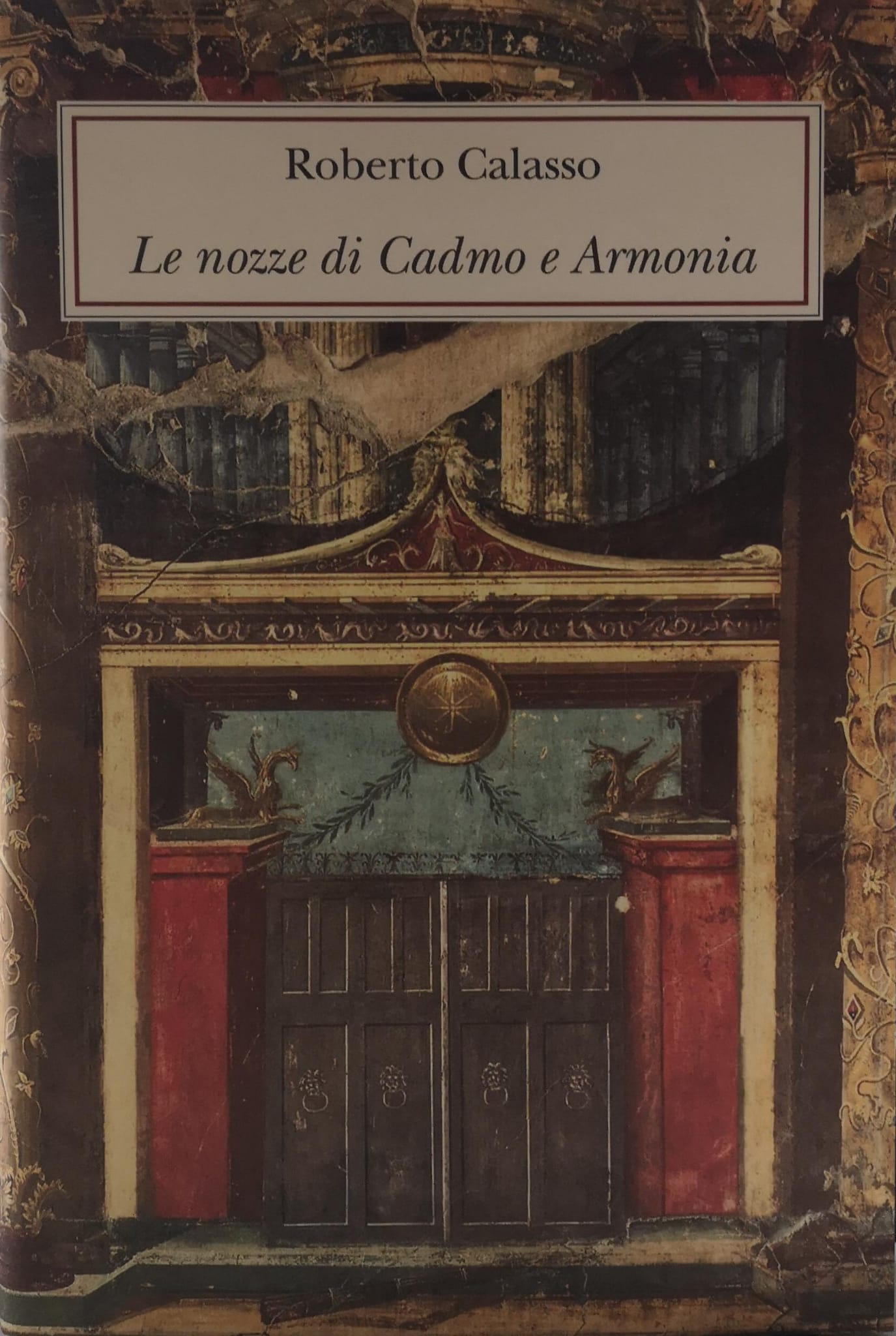 LE NOZZE DI CADMO E ARMONIA.