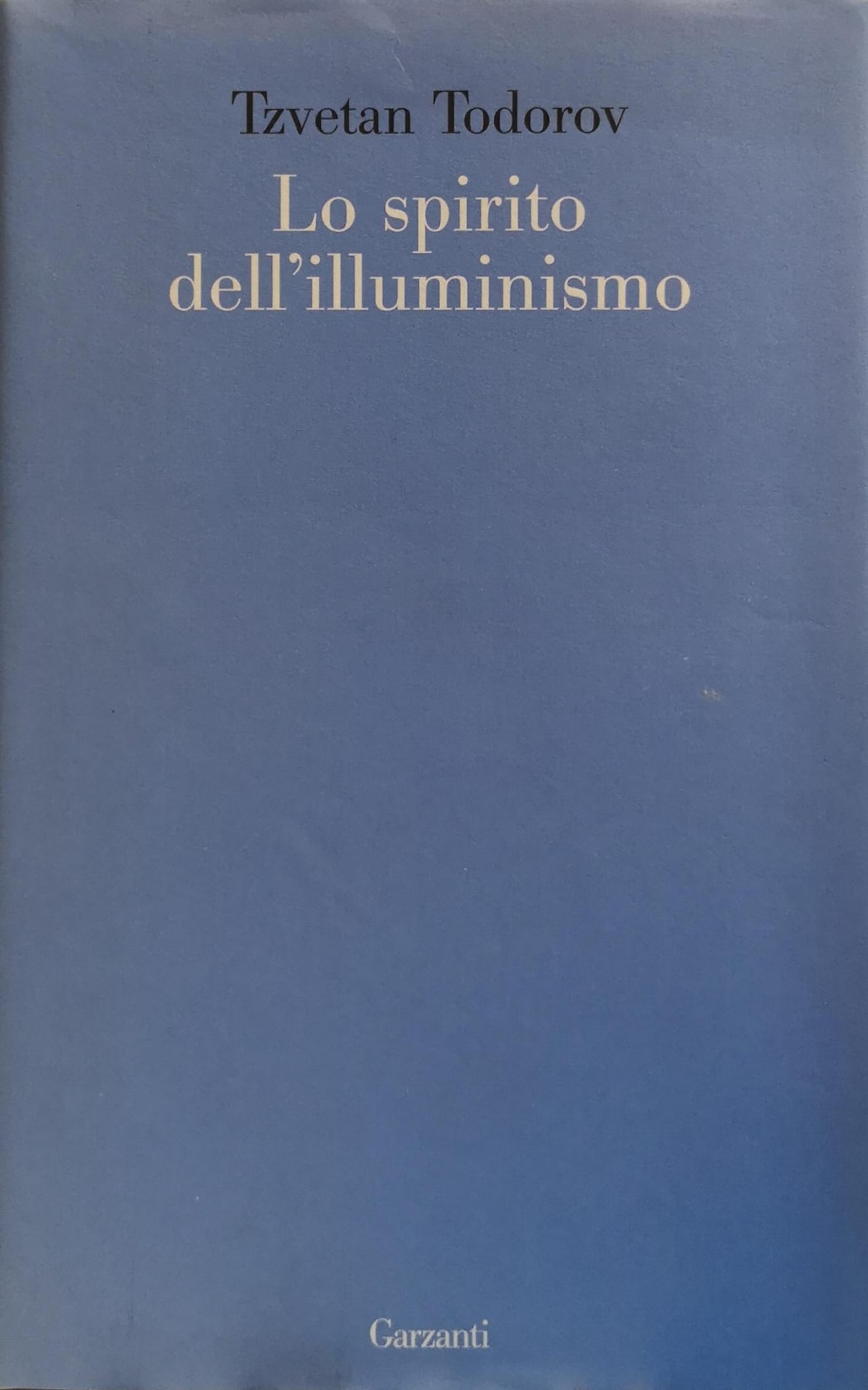 LO SPIRITO DELL'ILLUMINISMO.