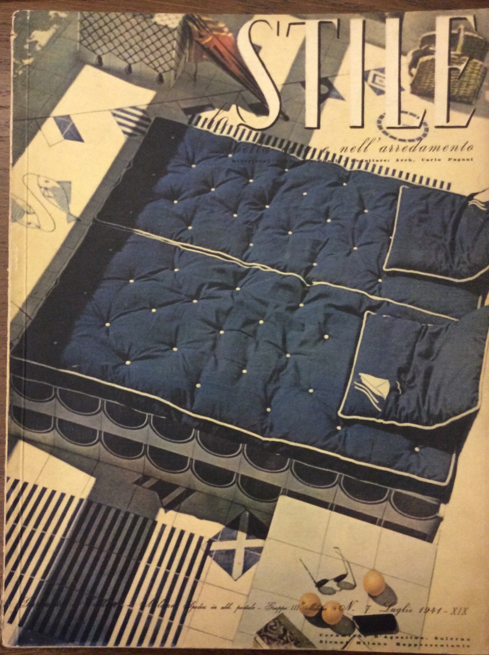 LO STILE. N. 7 - LUGLIO 1941. - Nella casa …