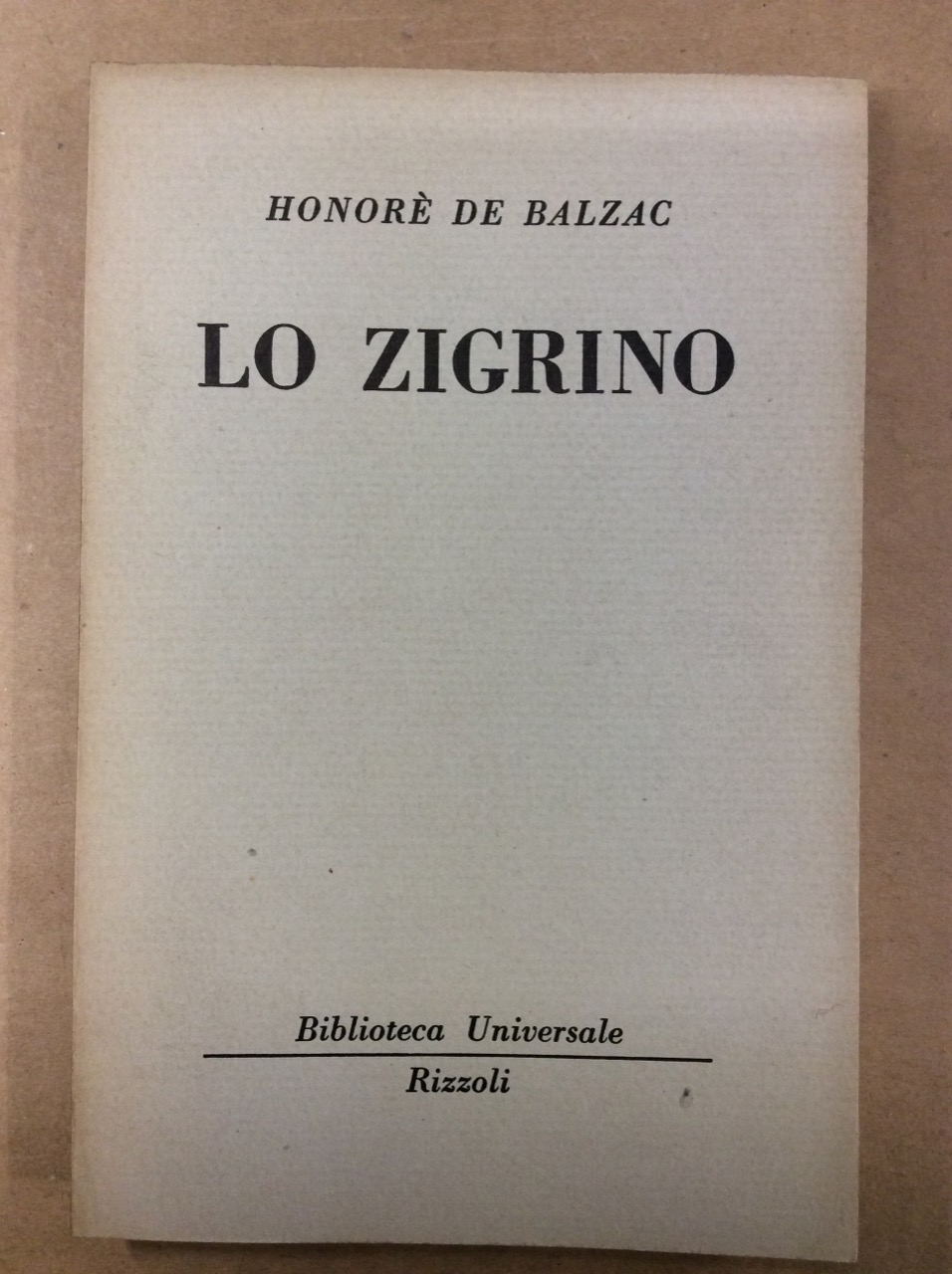 LO ZIGRINO.