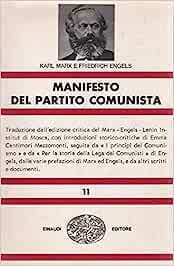 MANIFESTO DEL PARTITO COMUNISTA. TRADUZIONE DALL'EDIZIONE CRITICA DEL MARX-ENGELS-LENIN INSTITUT …