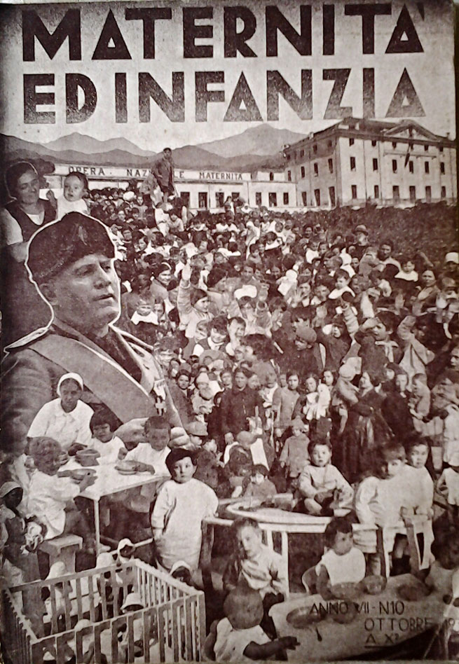 MATERNITA' ED INFANZIA. ANNO VII NUMERO 10. OTTOBRE 1932.