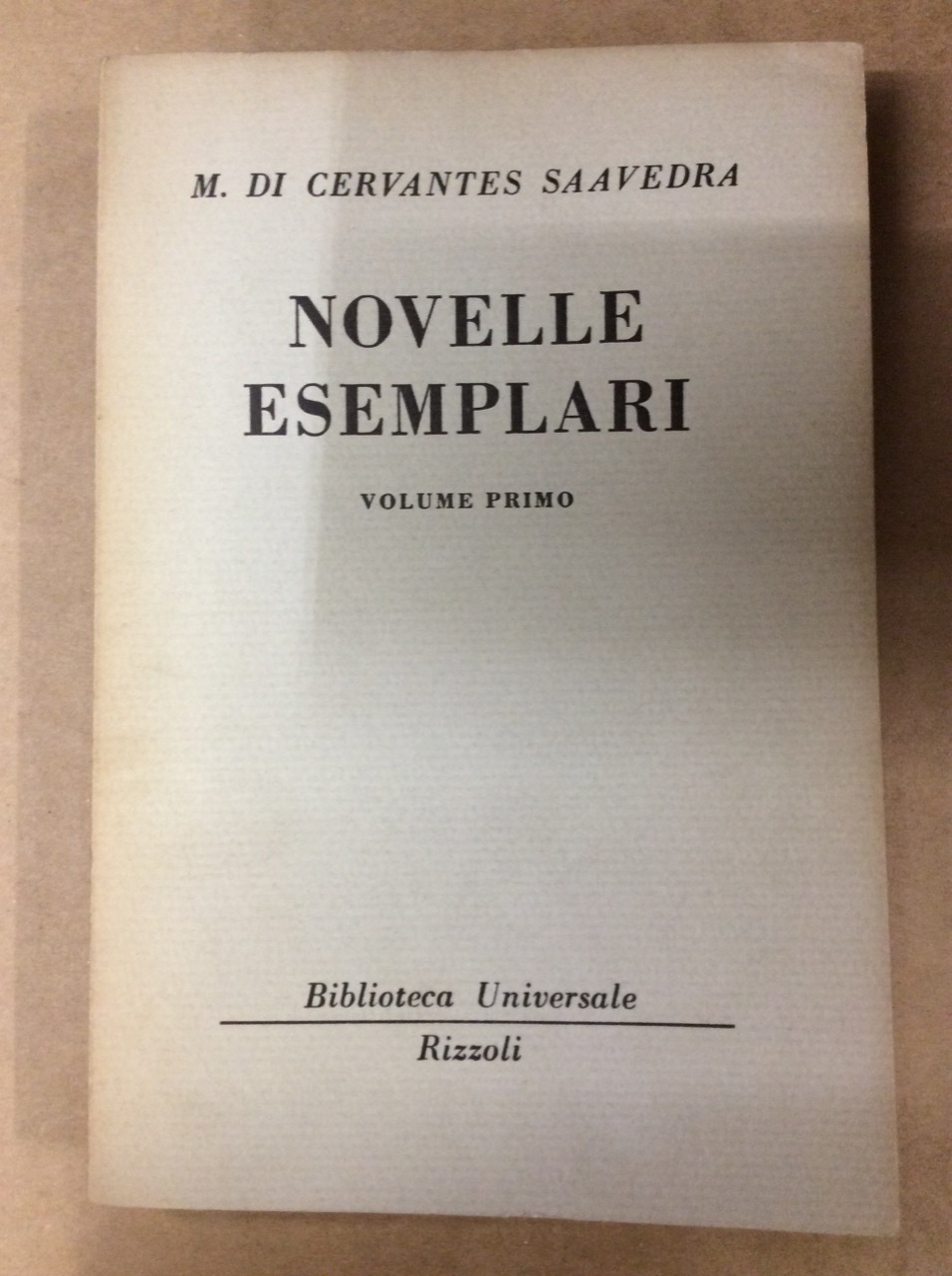 NOVELLE ESEMPLARI. VOLUME PRIMO.