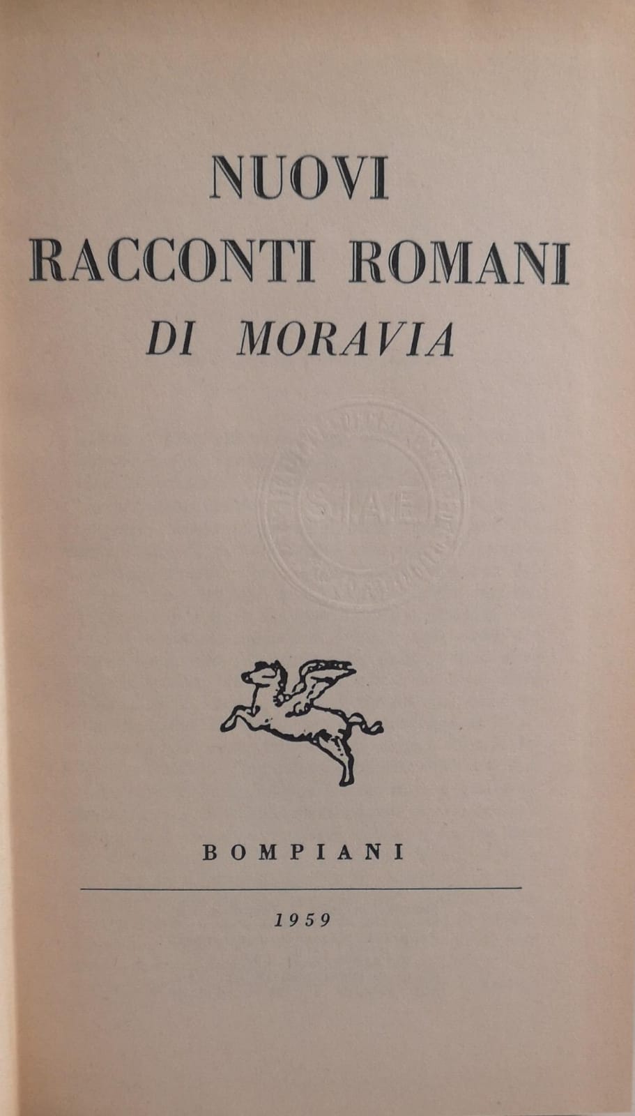 NUOVI RACCONTI ROMANI.