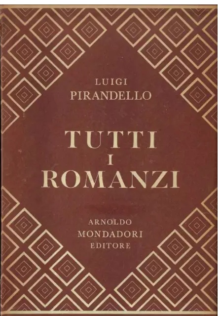 OPERE. Volume III. TUTTI I ROMANZI. - A cura di …
