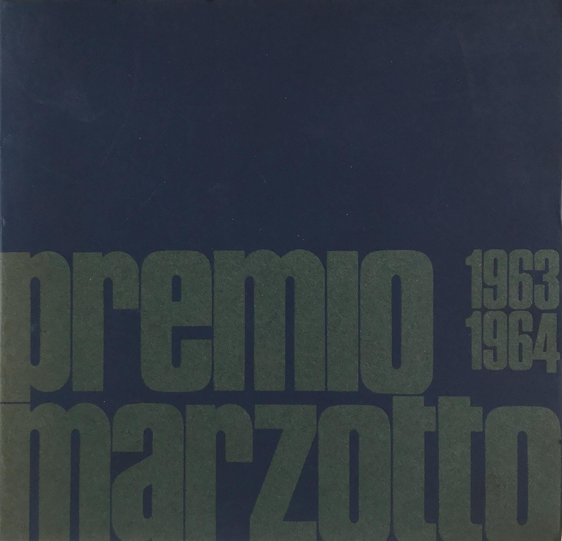 PREMIO MARZOTTO. 1963-1964.