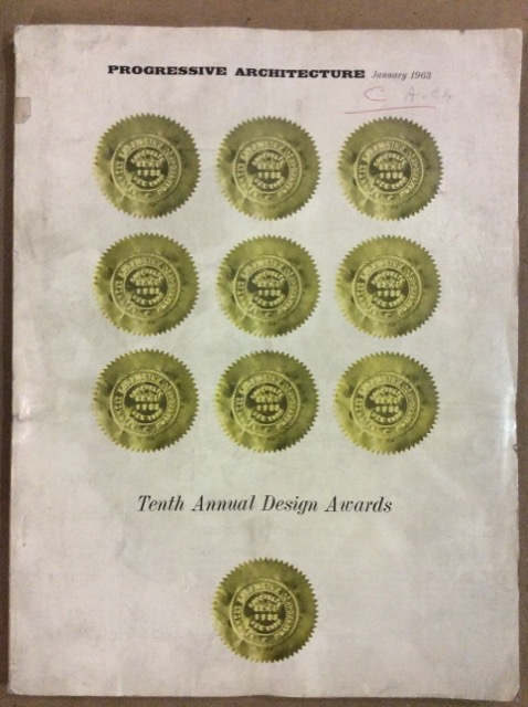 PROGRESSIVE ARCHITECTURE. Year 1964.