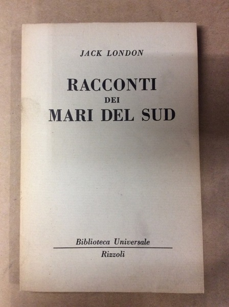 RACCONTI DEI MARI DEL SUD.