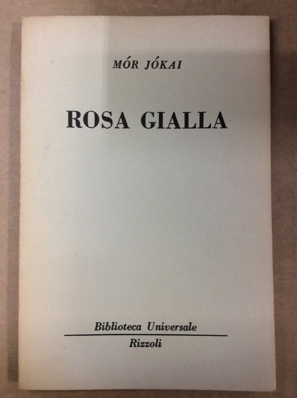 ROSA GIALLA.