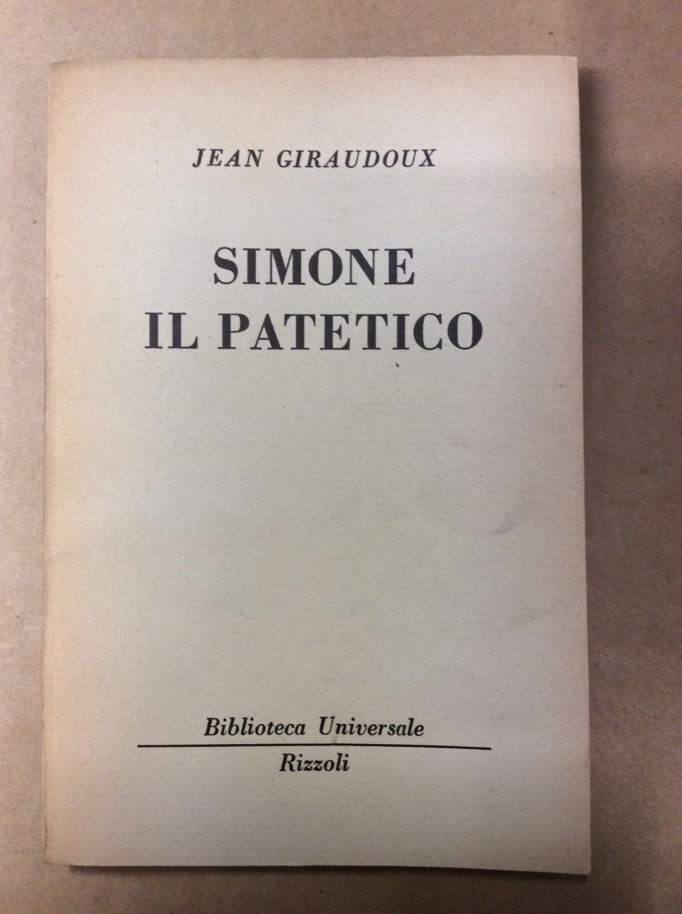 SIMONE IL PATETICO.