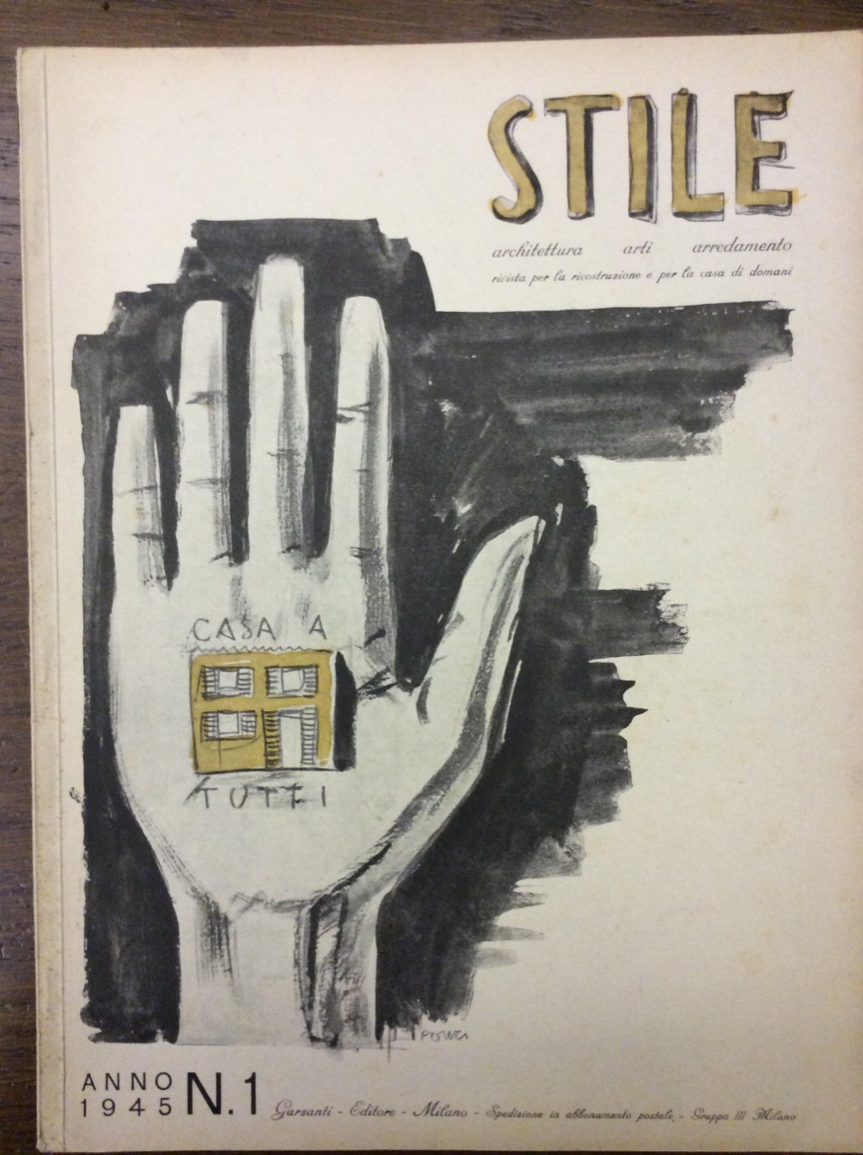 STILE. N. 49 (n. 1) - GENNAIO 1945. - Rivista …