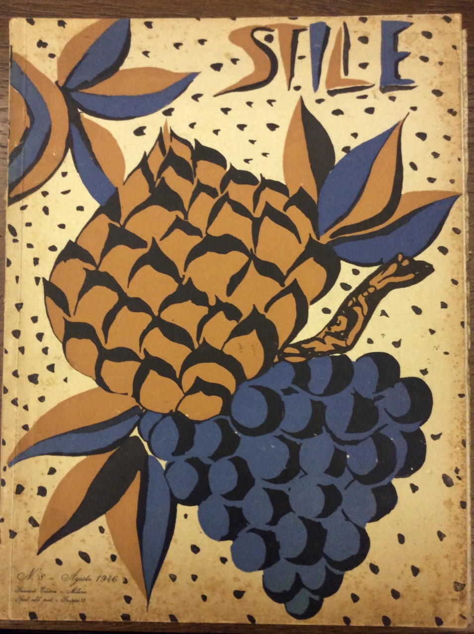 STILE. N. 63 (n. 8) - AGOSTO 1946. - Direttore: …