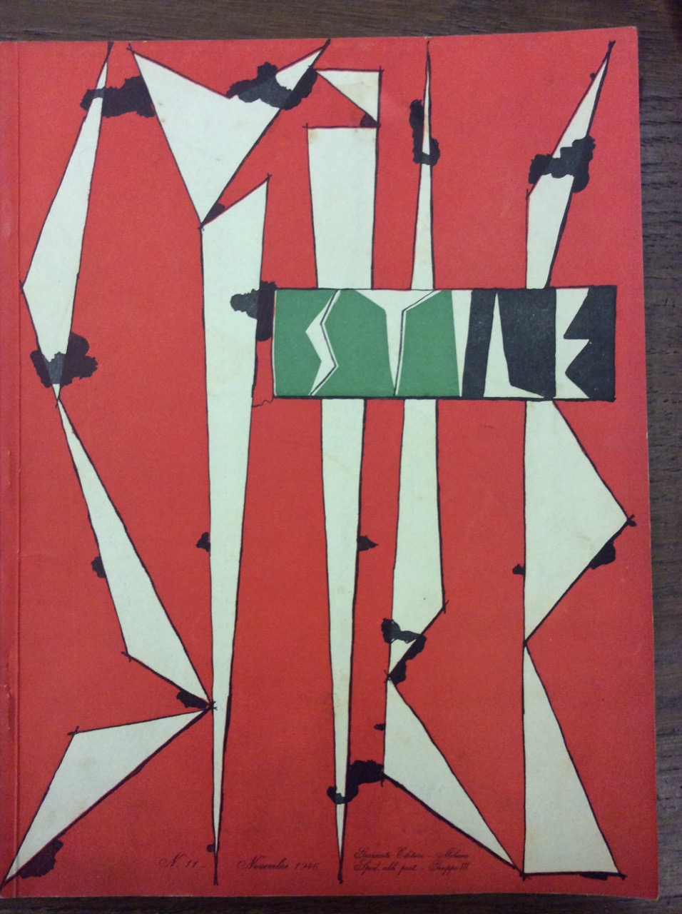 STILE. N. 66 (n. 11) - NOVEMBRE 1946. - Direttore: …