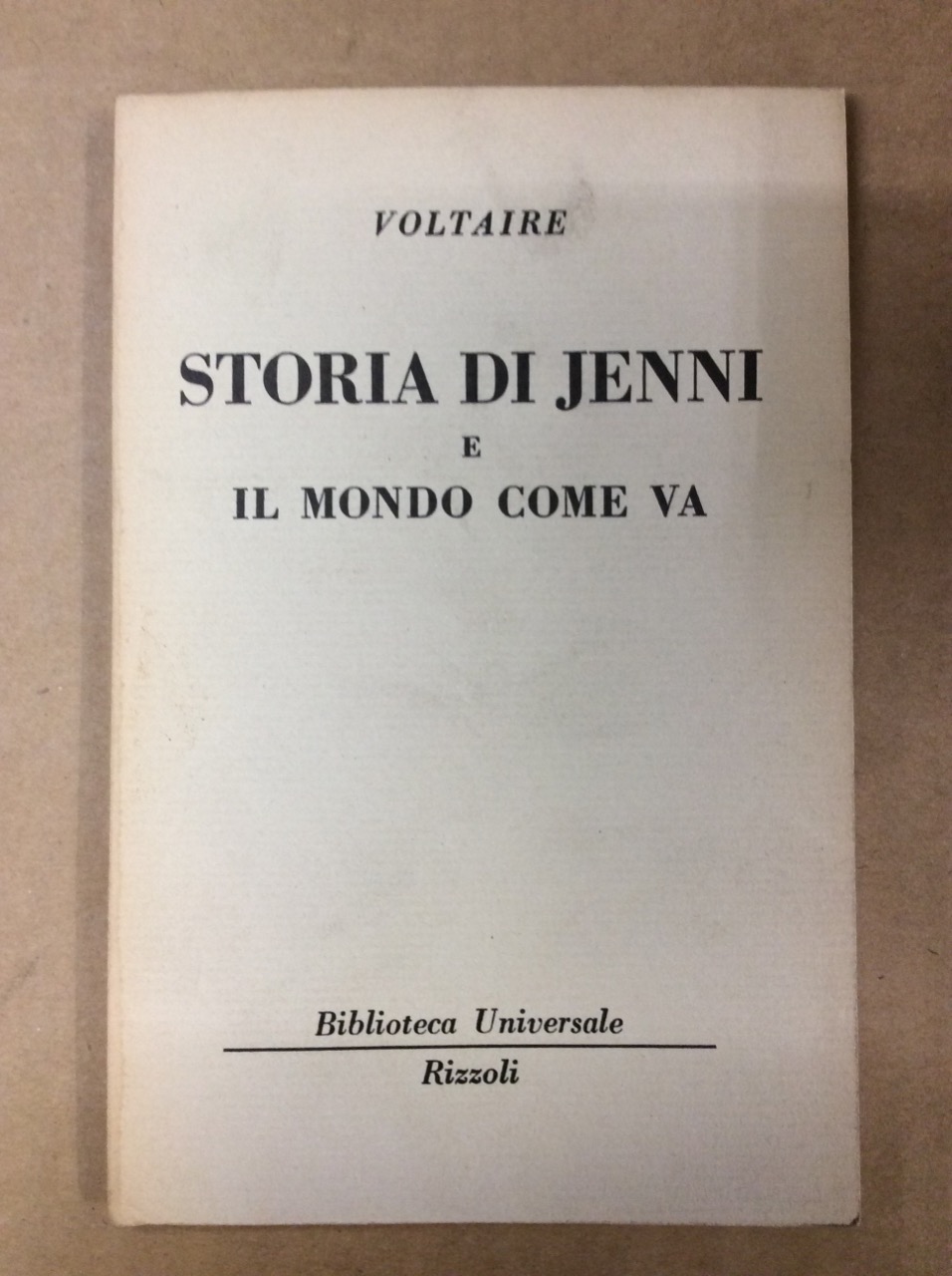STORIA DI JENNI - IL MONDO COME VA.