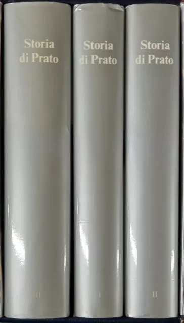 STORIA DI PRATO. 3 Volumi.