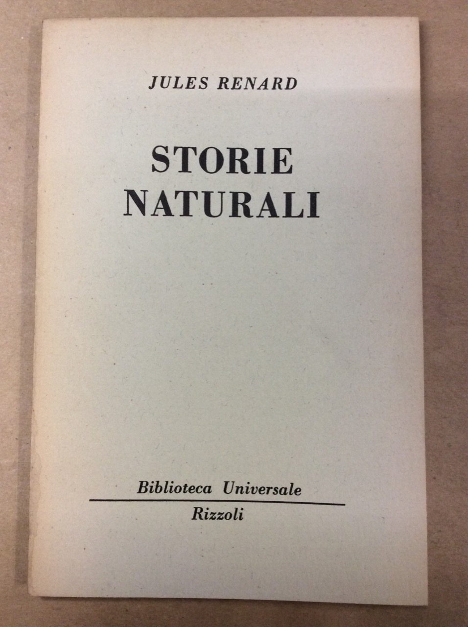 STORIE NATURALI.