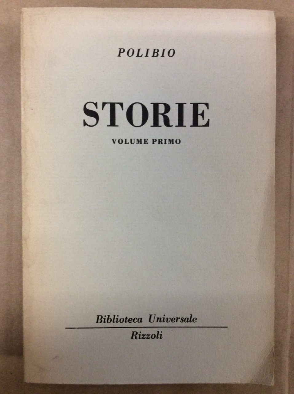STORIE. VOLUME PRIMO.