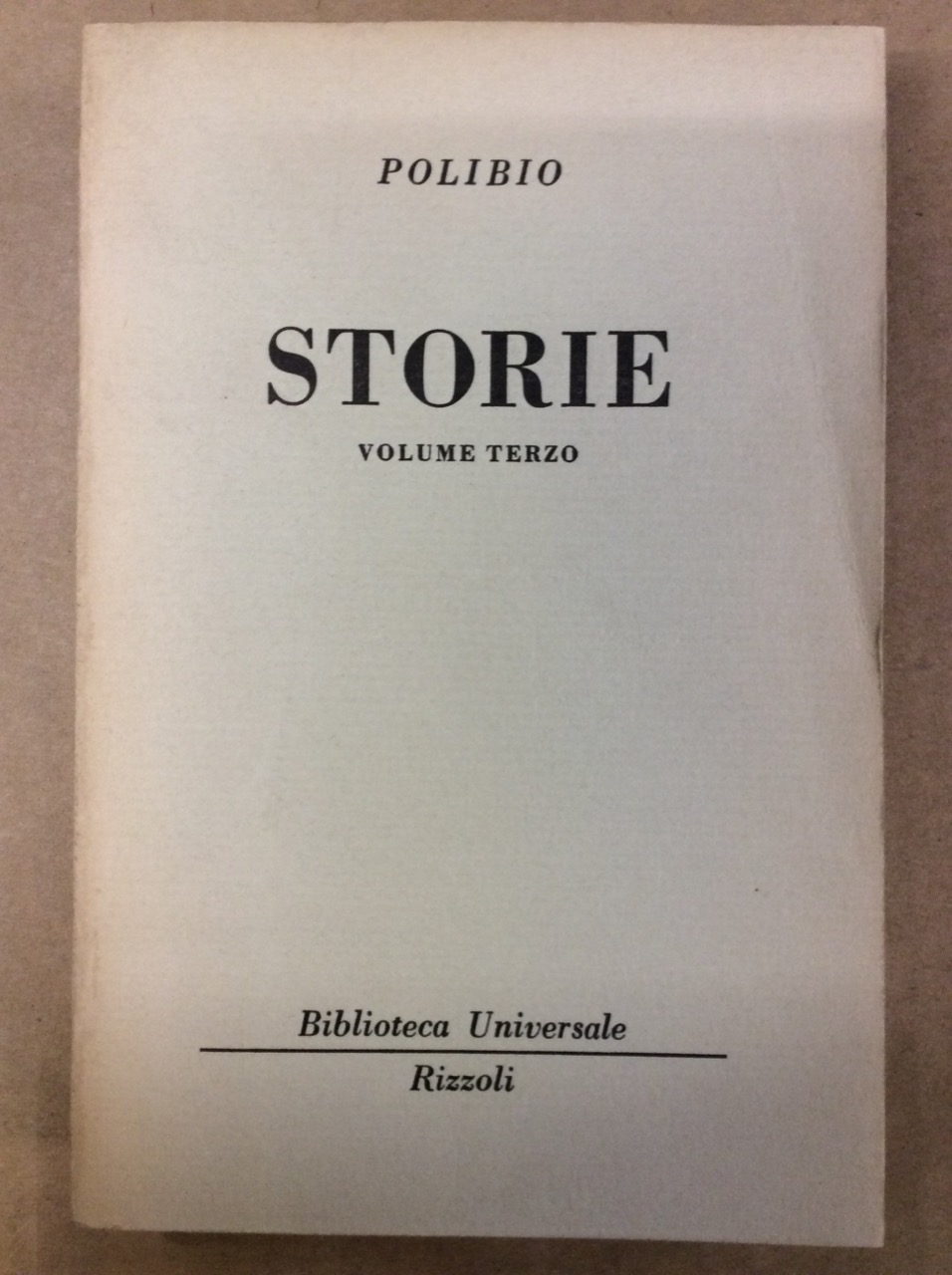 STORIE. VOLUME TERZO.