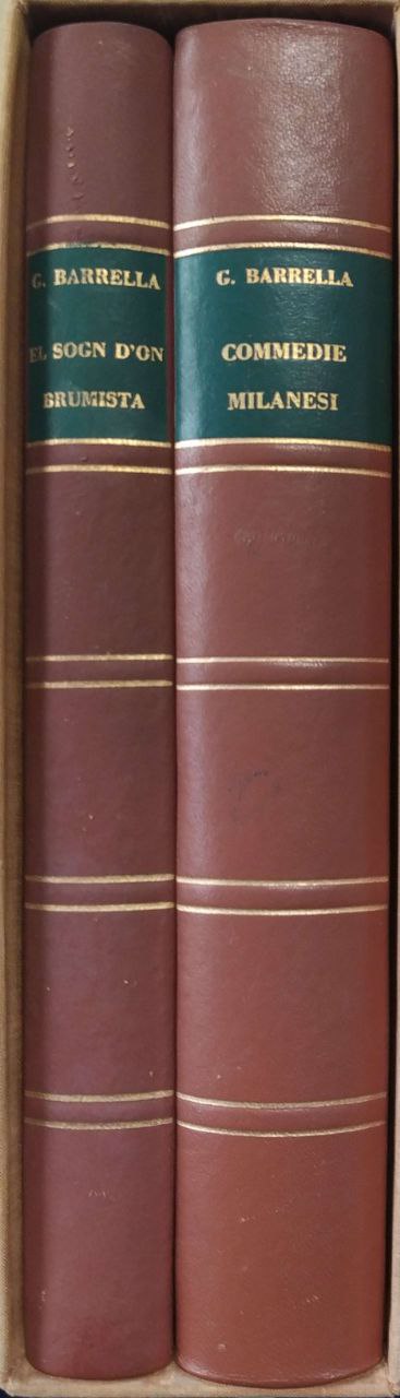 TEATRO - EL SOGN DON BRUMISTA. 2 Volumi.