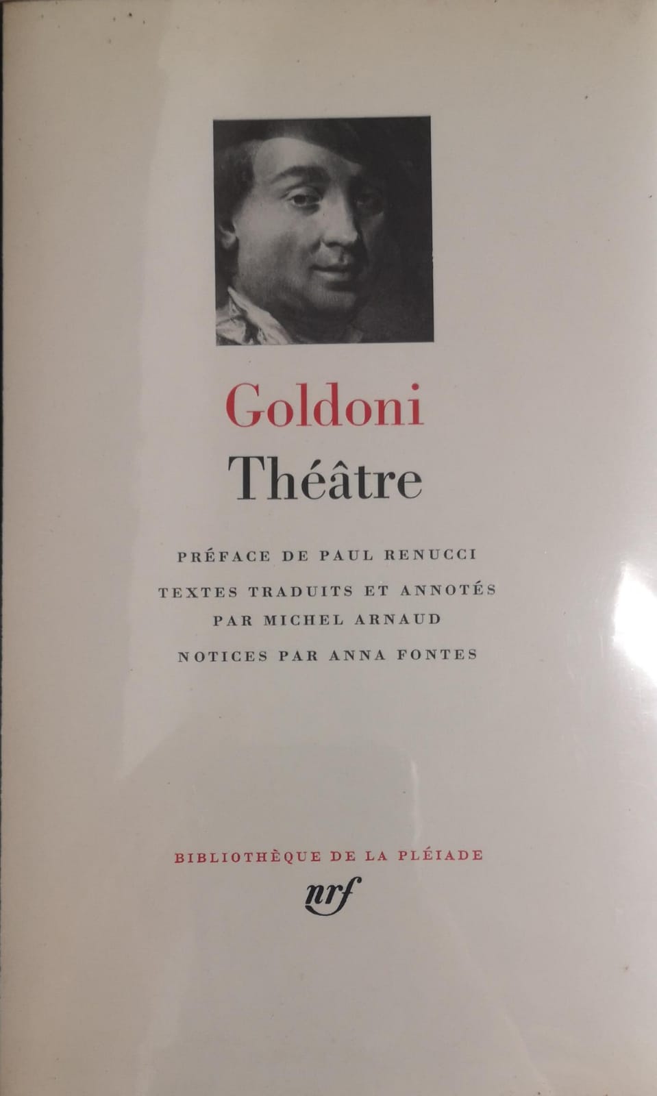 THEATRE. - (traduzione di Michel Arnaud prefazione di Paul Renucci)