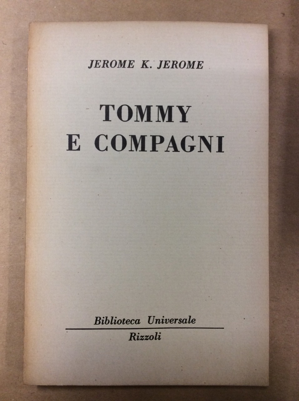 TOMMY E COMPAGNI.