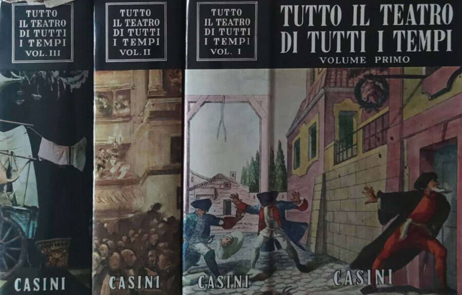 TUTTO IL TEATRO DI TUTTI I TEMPI. 3 Volumi.