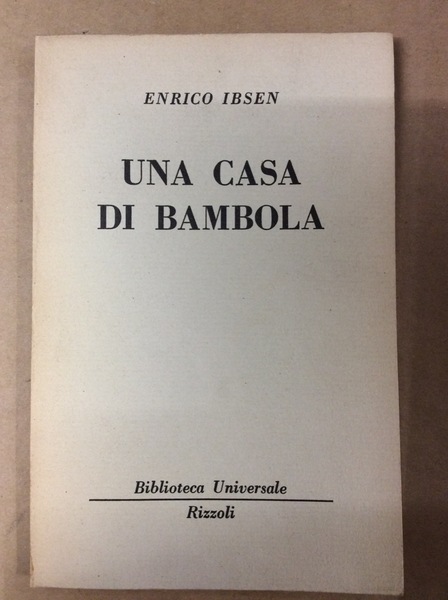 UNA CASA DI BAMBOLA.