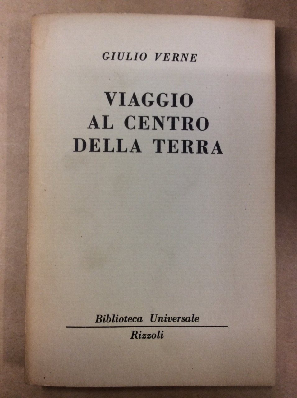 VIAGGIO AL CENTRO DELLA TERRA.