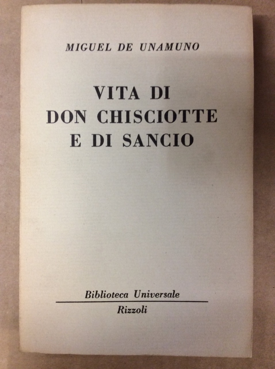 VITA DI DON CHISCIOTTE E DI SANCIO.