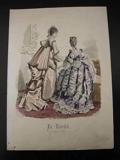 Incisione a colori tratta da "La novit?. Giornale illustrato delle …